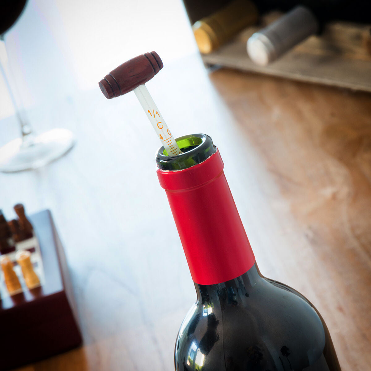Schach- & Wein-Set