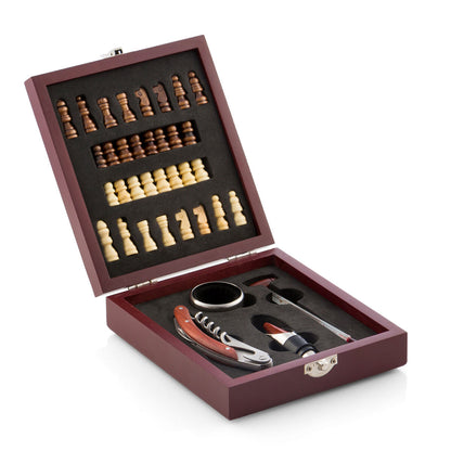 Schach- & Wein-Set