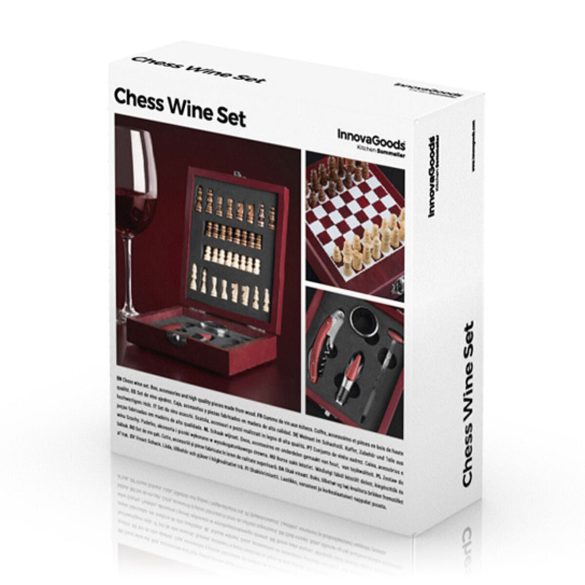 Schach- & Wein-Set